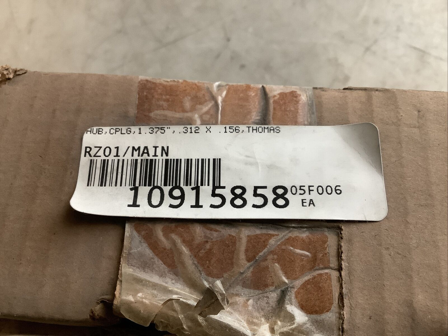 REXNORD THOMAS 716106 HUB 126 DBZ 678