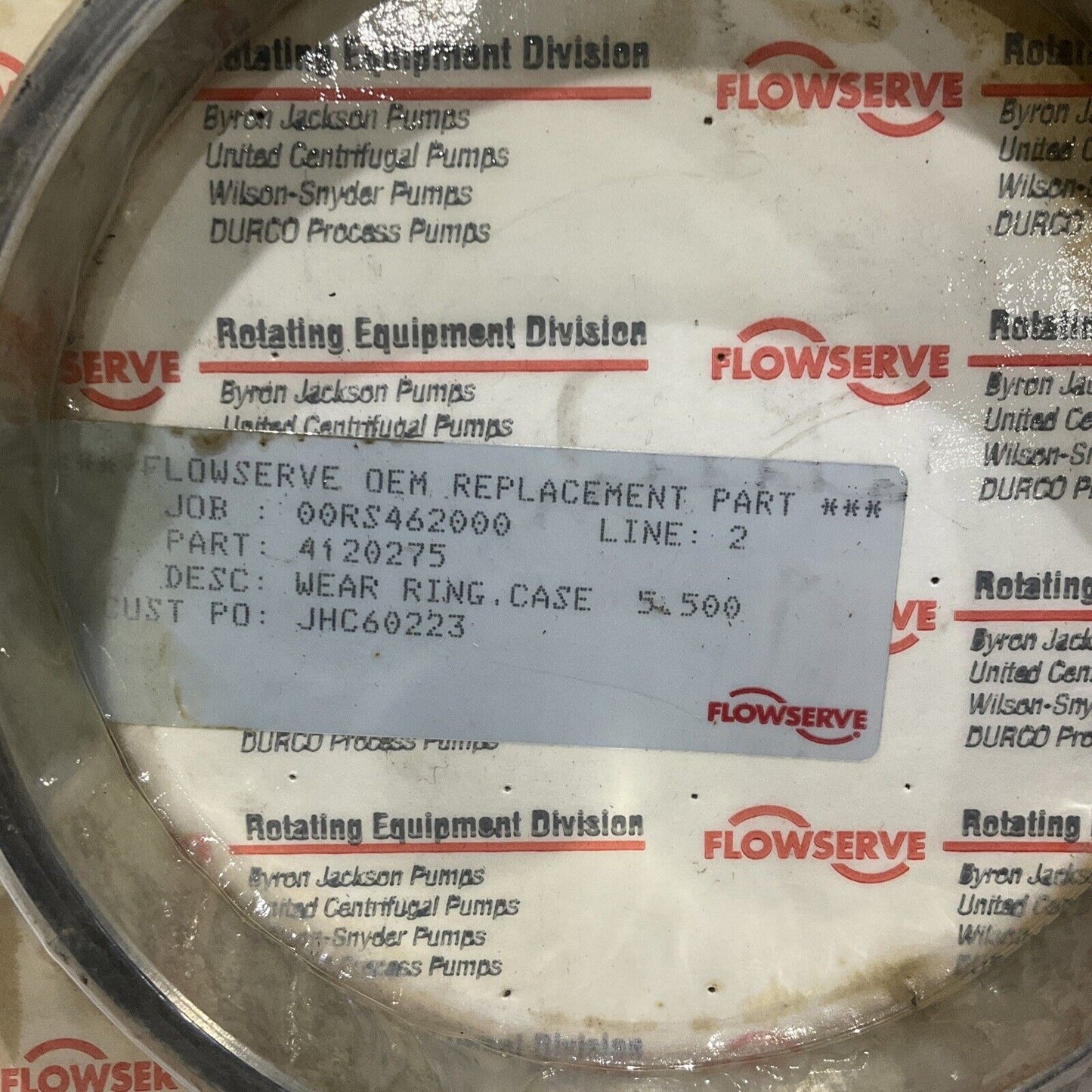 FLOWSERVE 4120275 CASE WRAR RING 678