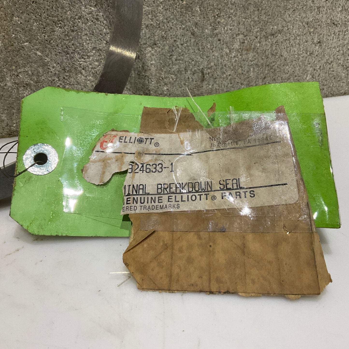 ELLIOTT 924633-1 TERMINAL BREAKDOWN SEAL 678