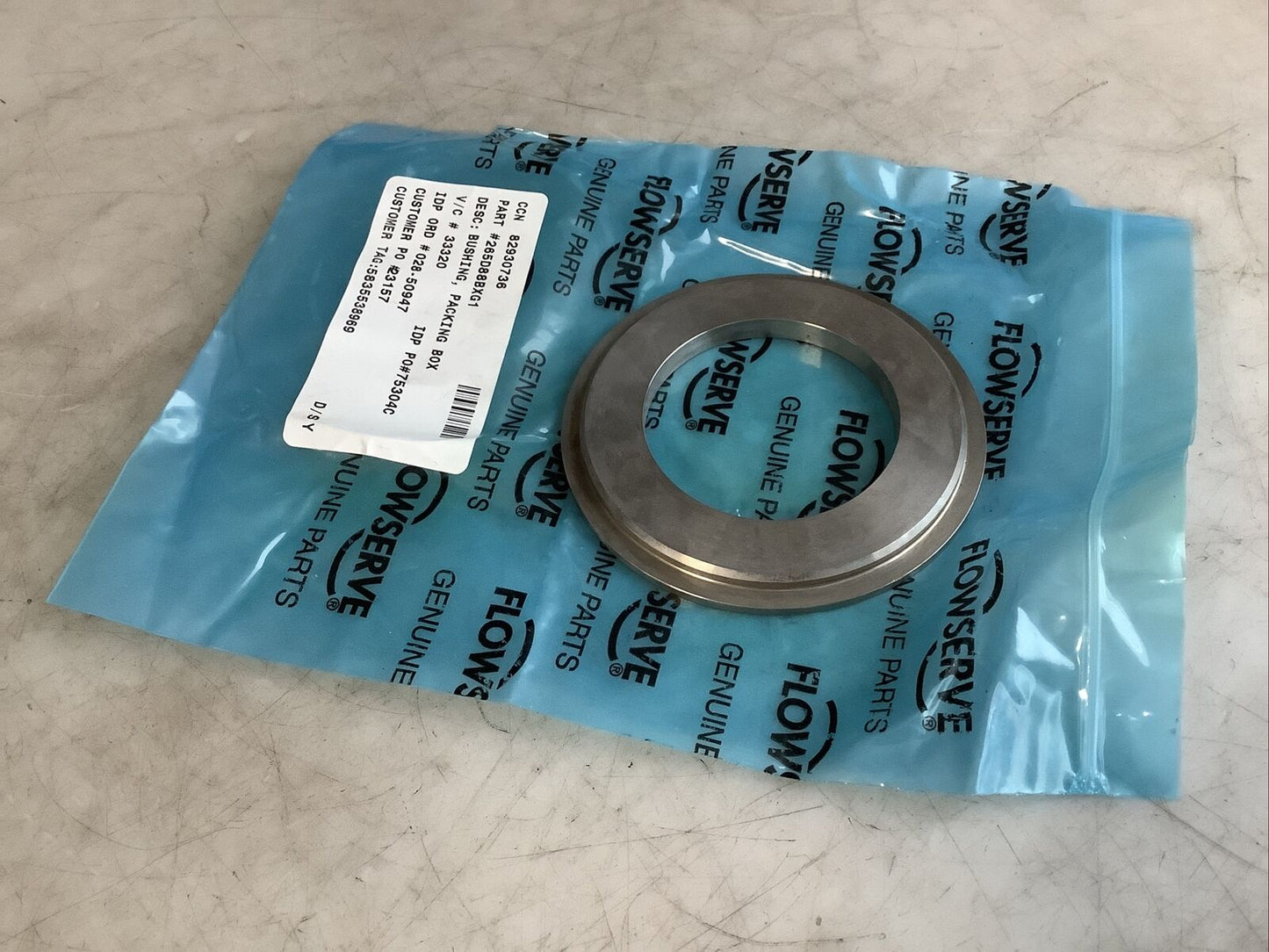 FLOWSERVE 82930736 265D88BXG1 PACKING BOX BUSHING 678
