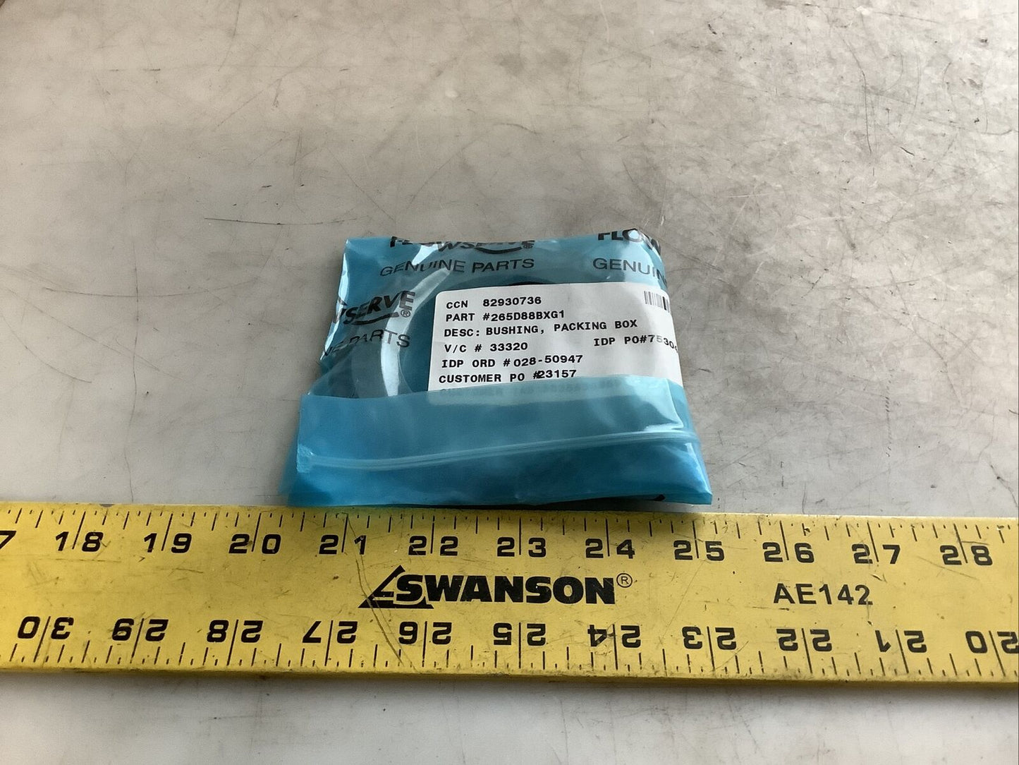 FLOWSERVE 82930736 265D88BXG1 PACKING BOX BUSHING 678