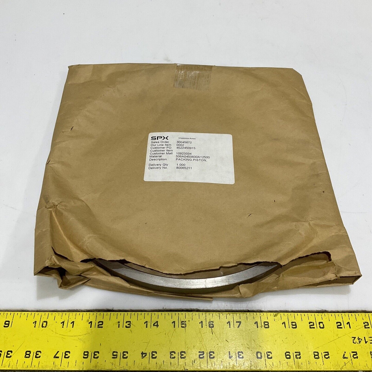SPX CLYDE UNION PUMPS 30045672 PISTON PACKING 678