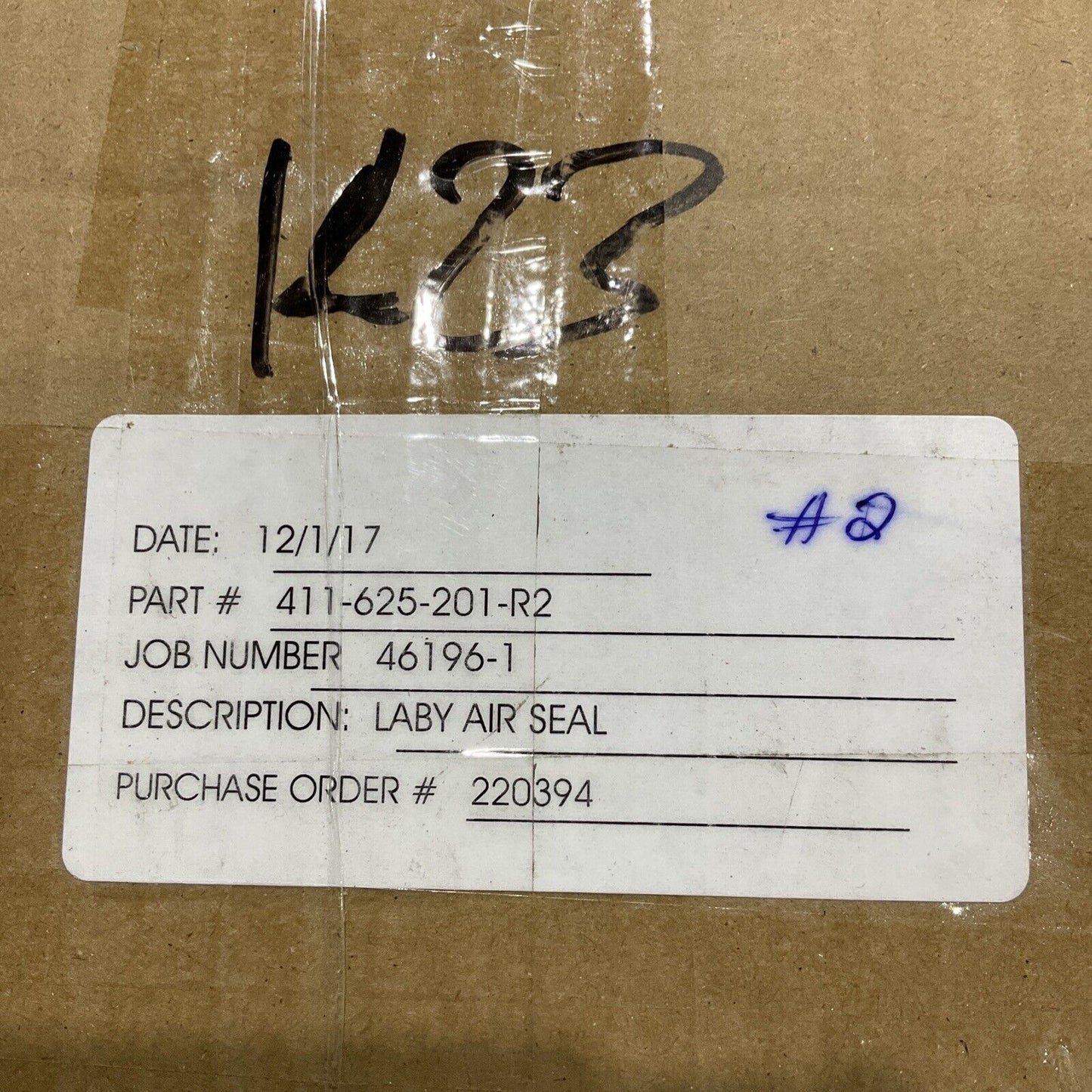 LABYRINTH 411-625-201-R2 1ST STAGE AIR SEAL 555