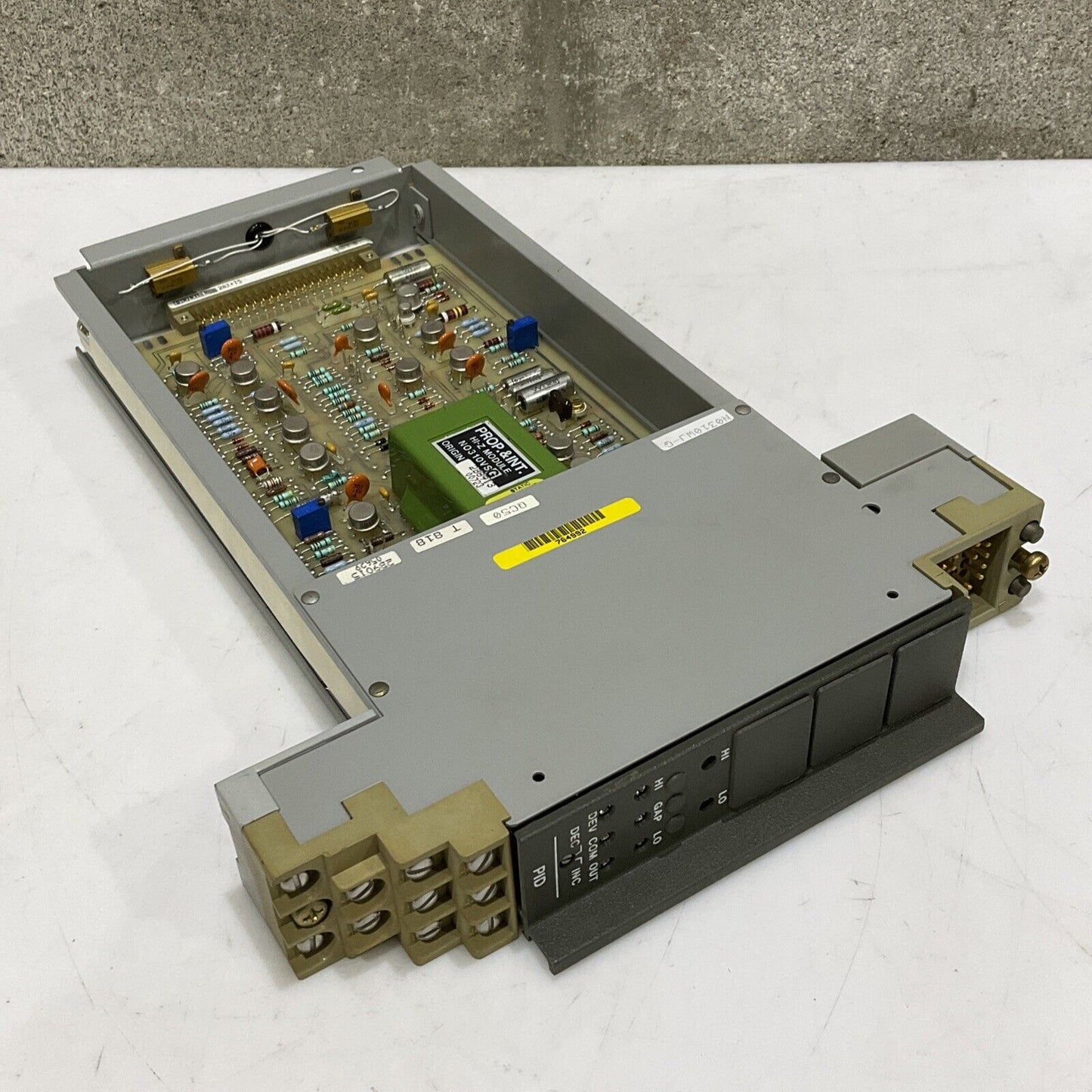 INVENSYS 2AX+T5 CONTROL UNIT MODULE 555