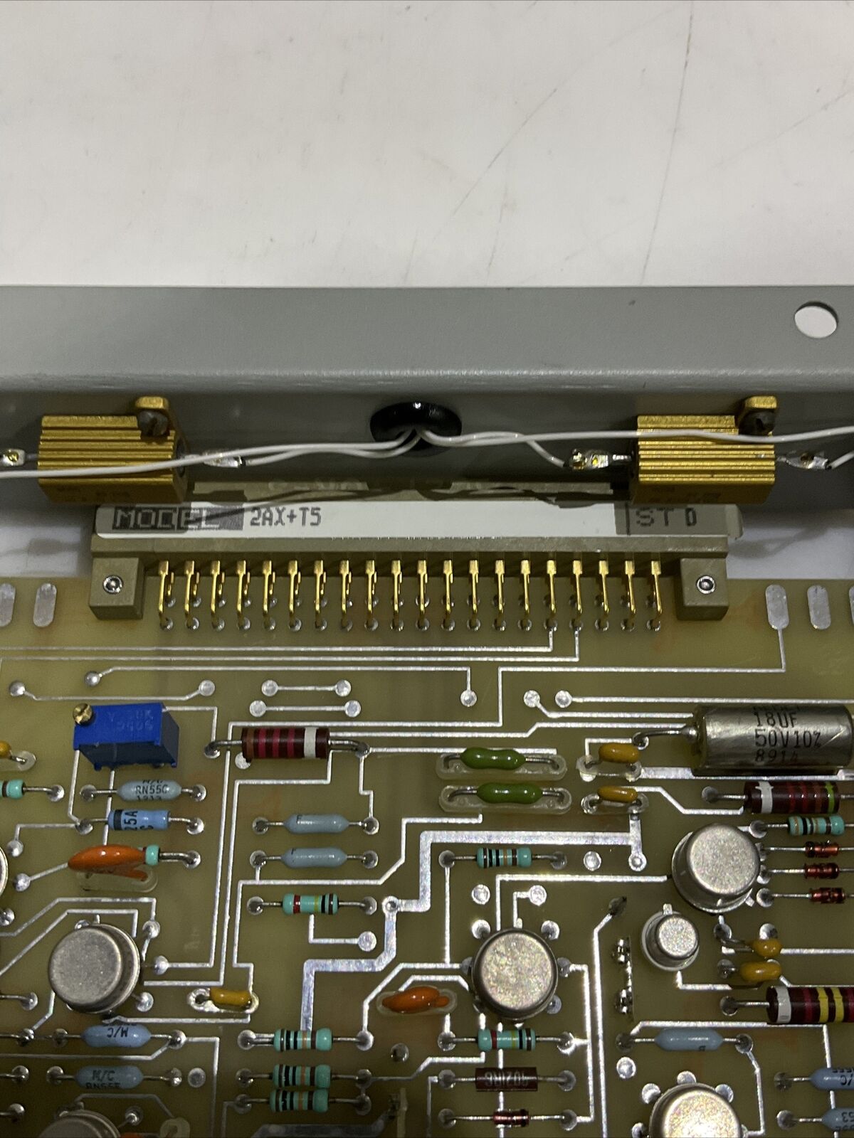 INVENSYS 2AX+T5 CONTROL UNIT MODULE 555