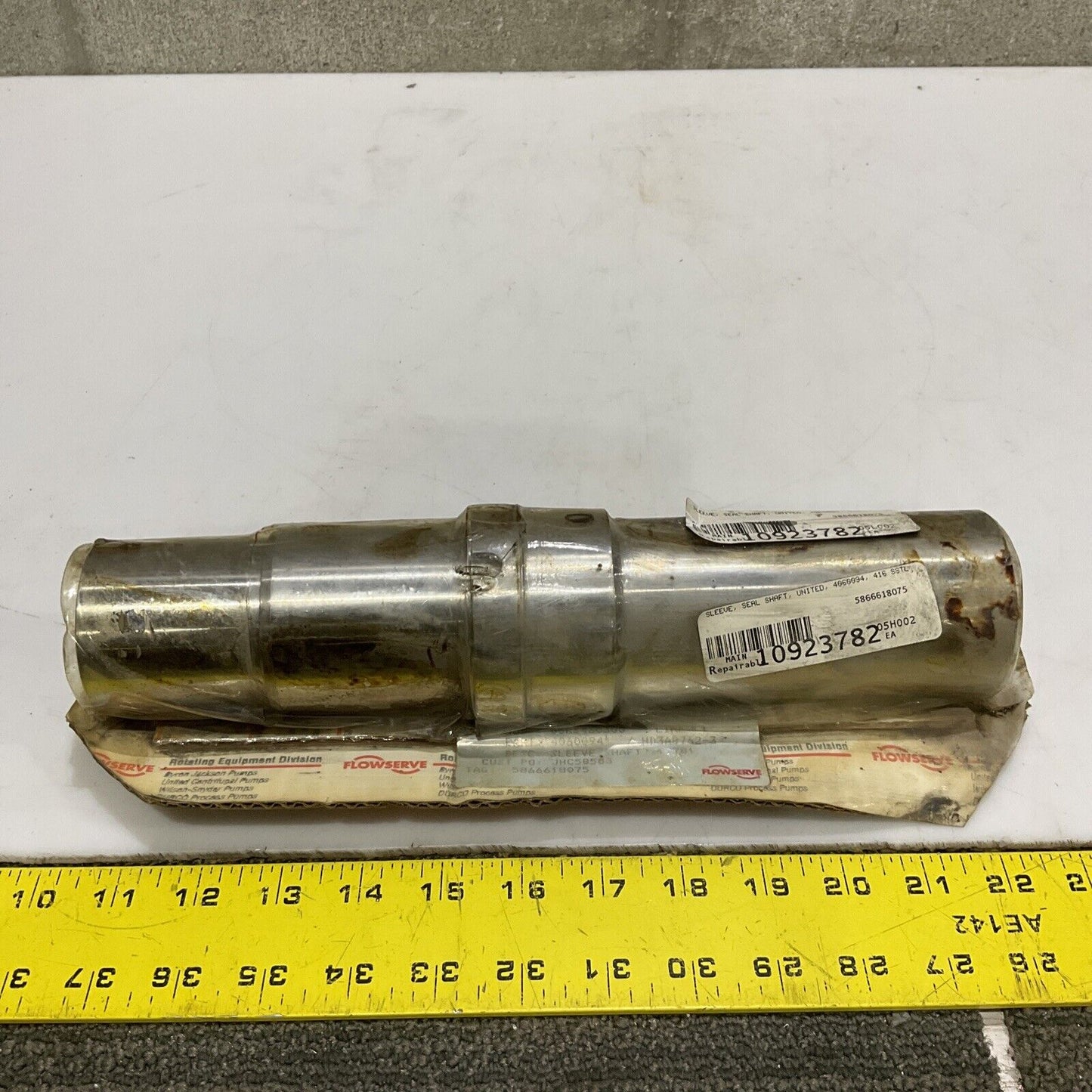 FLOWSERVE 4060094 HD3A8762-3 SHAFT SLEEVE 678