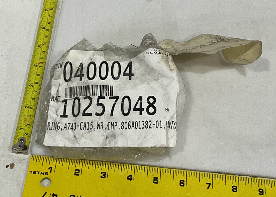 UNION 806A01382-01 IMPELLER WEAR RING A743-CA15 E11500