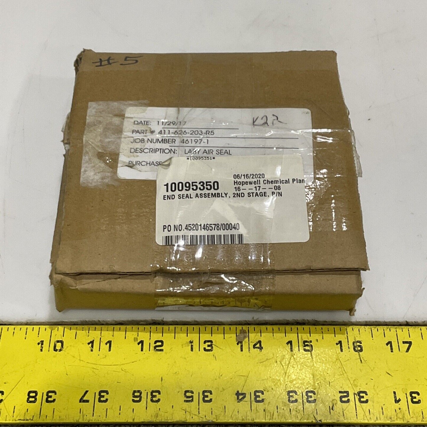 HONEY WELL 411-626-203-R5 2ND STAGE END SEAL ASSEMBLY 555