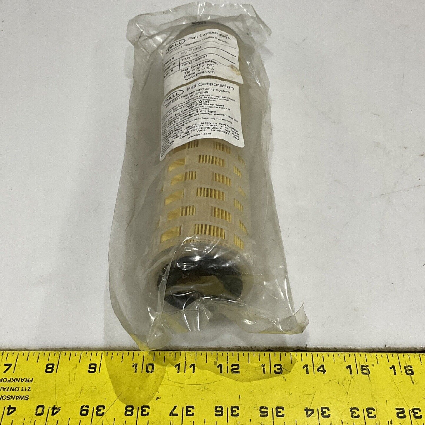 PALL PUY1EEJ FILTER CARTRIDGE 678