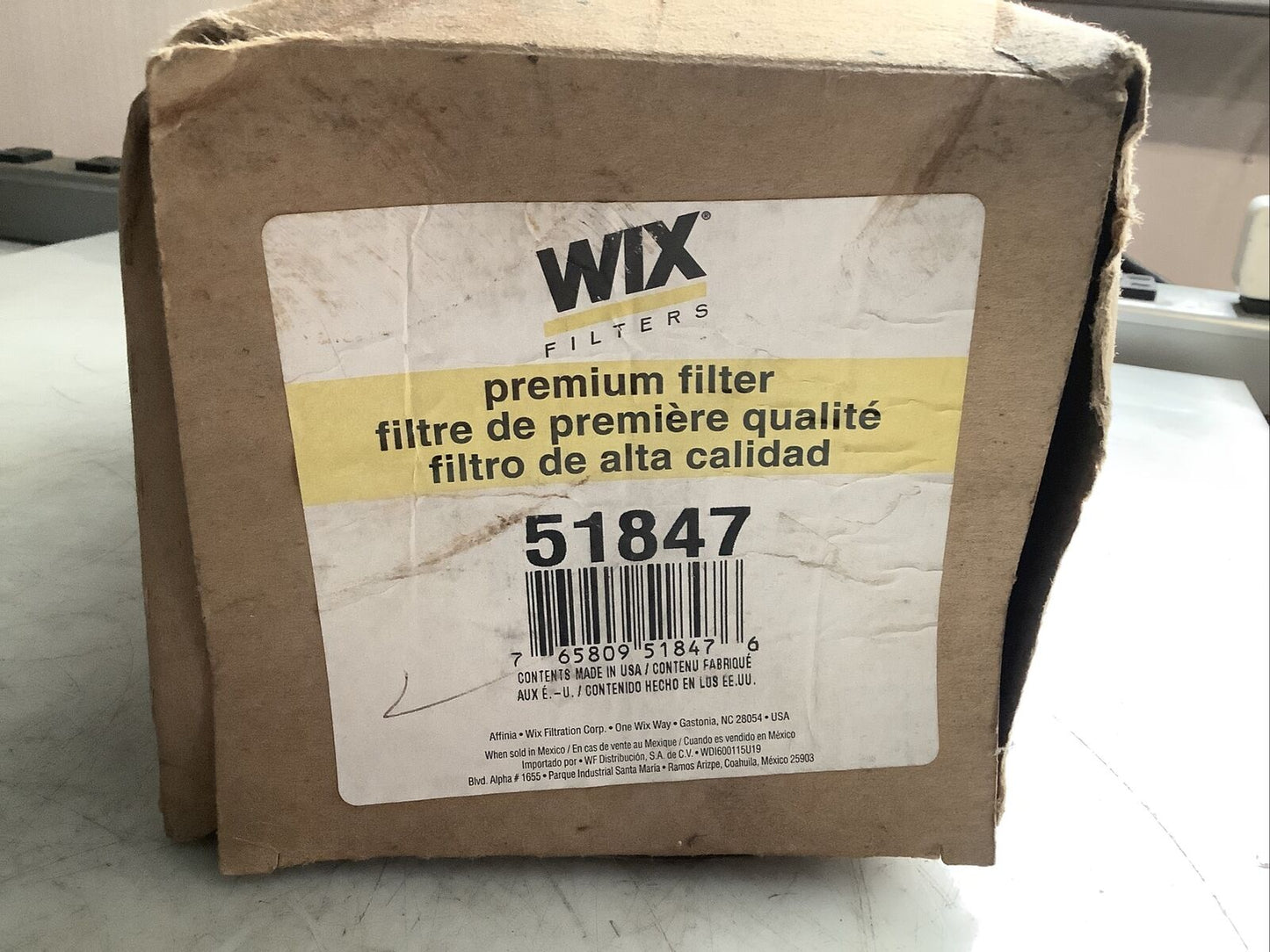 WIX 51847 HYDRAULIC FILTER 678