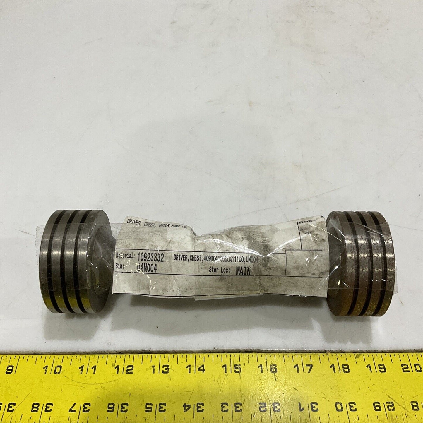 UNION PUMP 409D0418500A11100 DRIVER CHEST 678