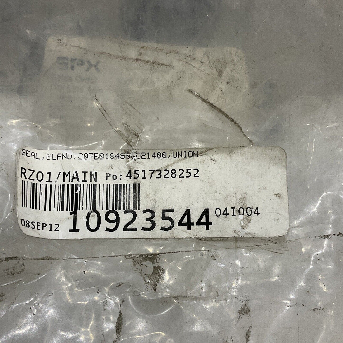 CLYDE UNION PUMP 007B0184900D21400 GLAND SEAL 6 IN OD 678
