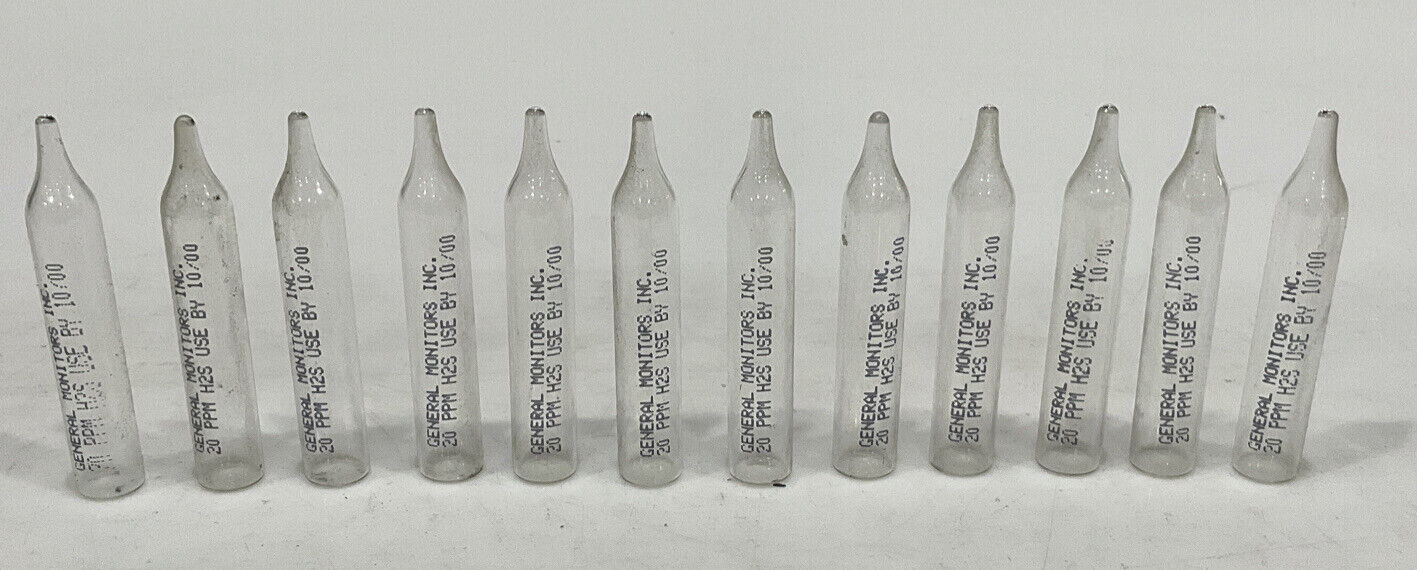 GENERAL MONITORS INC 50008-15 CALIBRATION AMPOULES