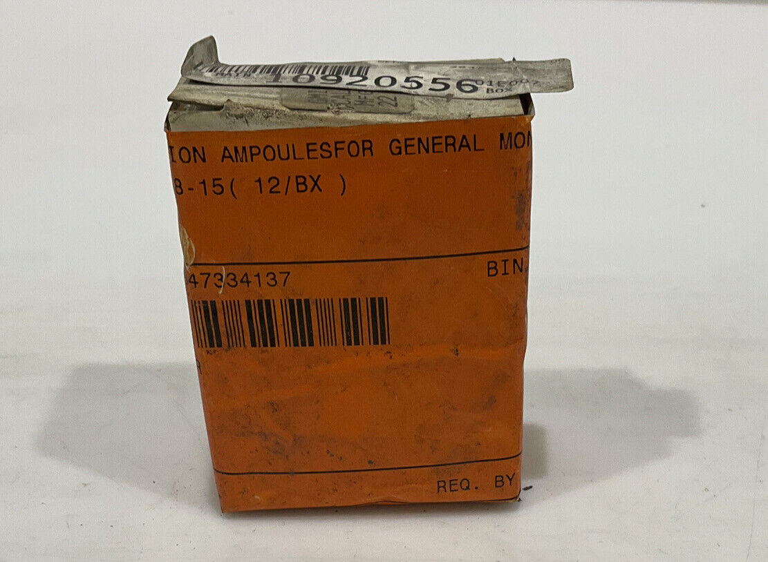 GENERAL MONITORS INC 50008-15 CALIBRATION AMPOULES