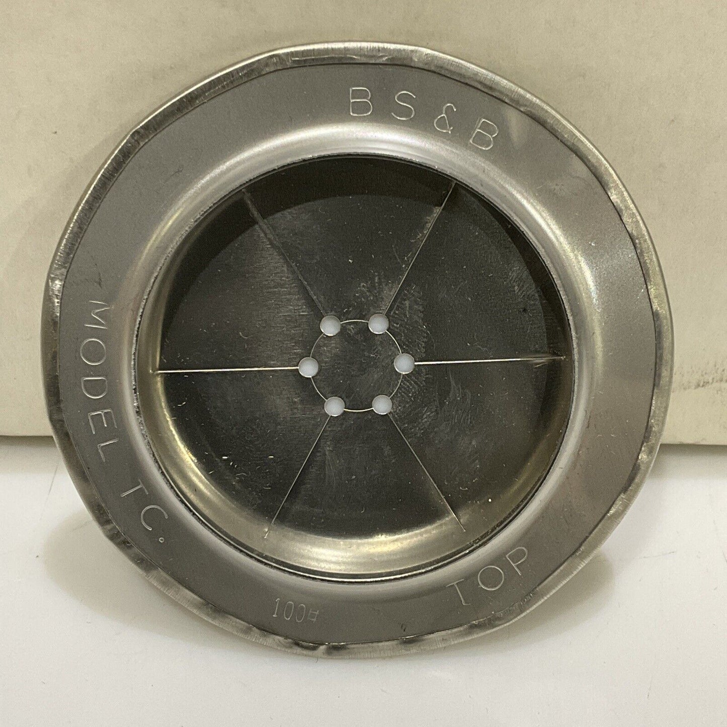 BS&S MODEL TC ST-0-0005-000 RUPTURE DISK 100 PSIG SIZE 2 IN 555
