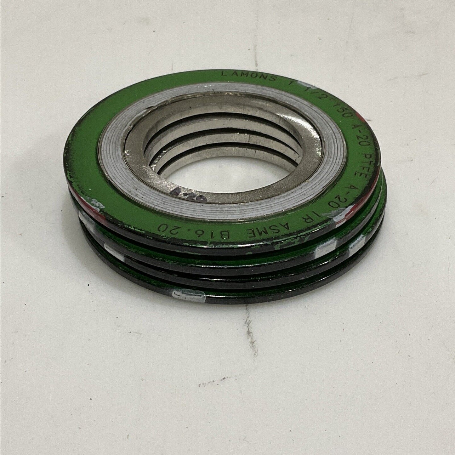 LAMONS 1 1/2” 150 A-20 A PTFE A-20 IR ASME B16.20 GASKET 678 LOT OF 4