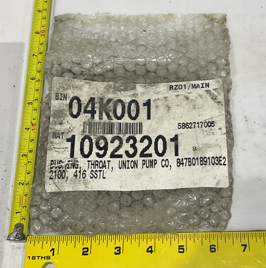 UNION PUMPS CO 847B0189103E22100 BUSHING THROAT 6 1/2”