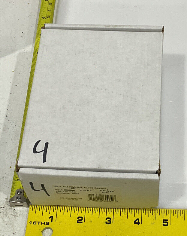 SIMPSON F35-1-46-0 FALCON F35 SERIES DIGITAL PANEL METER INPUT 5 A AC 120VAC