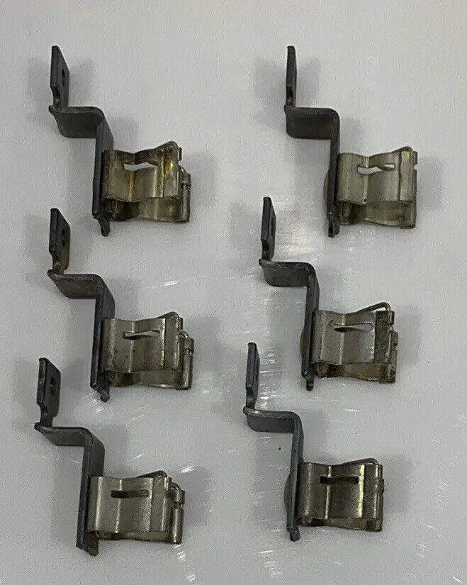 SQUARE D S12 CLASS 1 FUSE CLIP KIT 30A 600V CLASS 9999 LOT OF 6 555