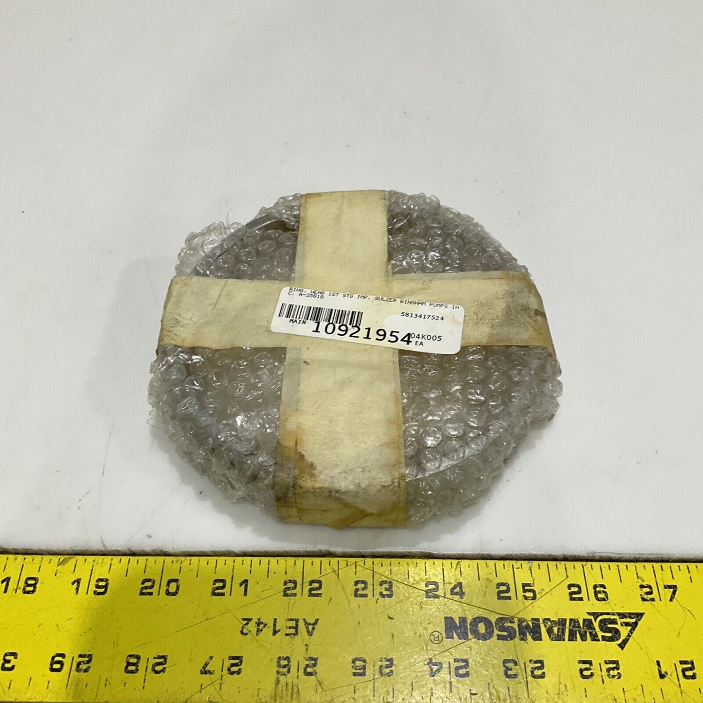 SULZER BINGHAM A-35010 20471701003 H96084 IMPELLER WEAR RING 678