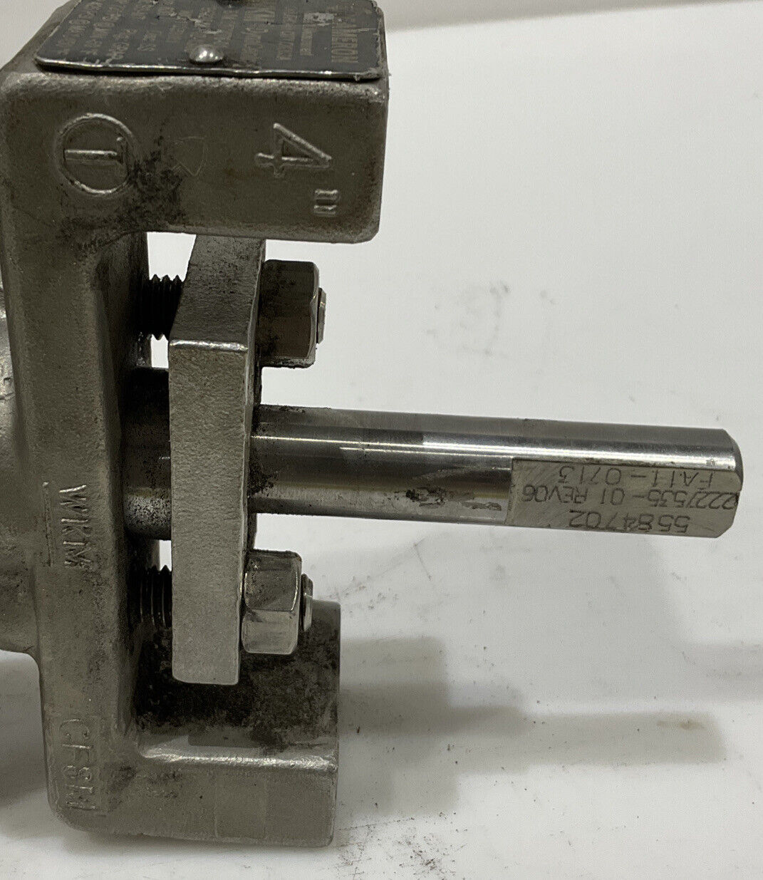 CAMERON WKM DYNACENTRIC 2172076-01 4” B5320-02-F02-13/00 112558181 VALVE