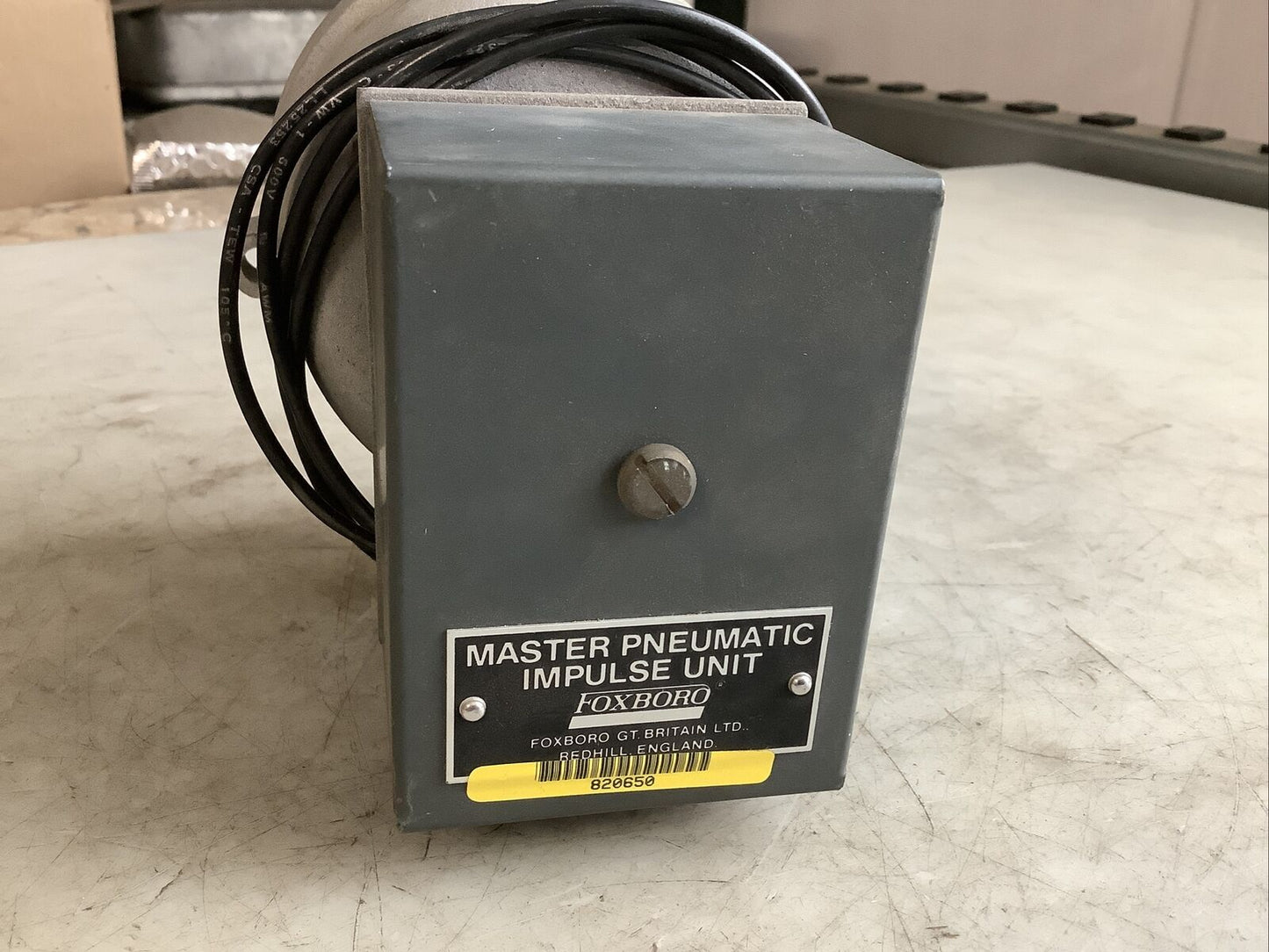 FOXBORO MASTER PNEUMATIC IMPULSE UNIT 555