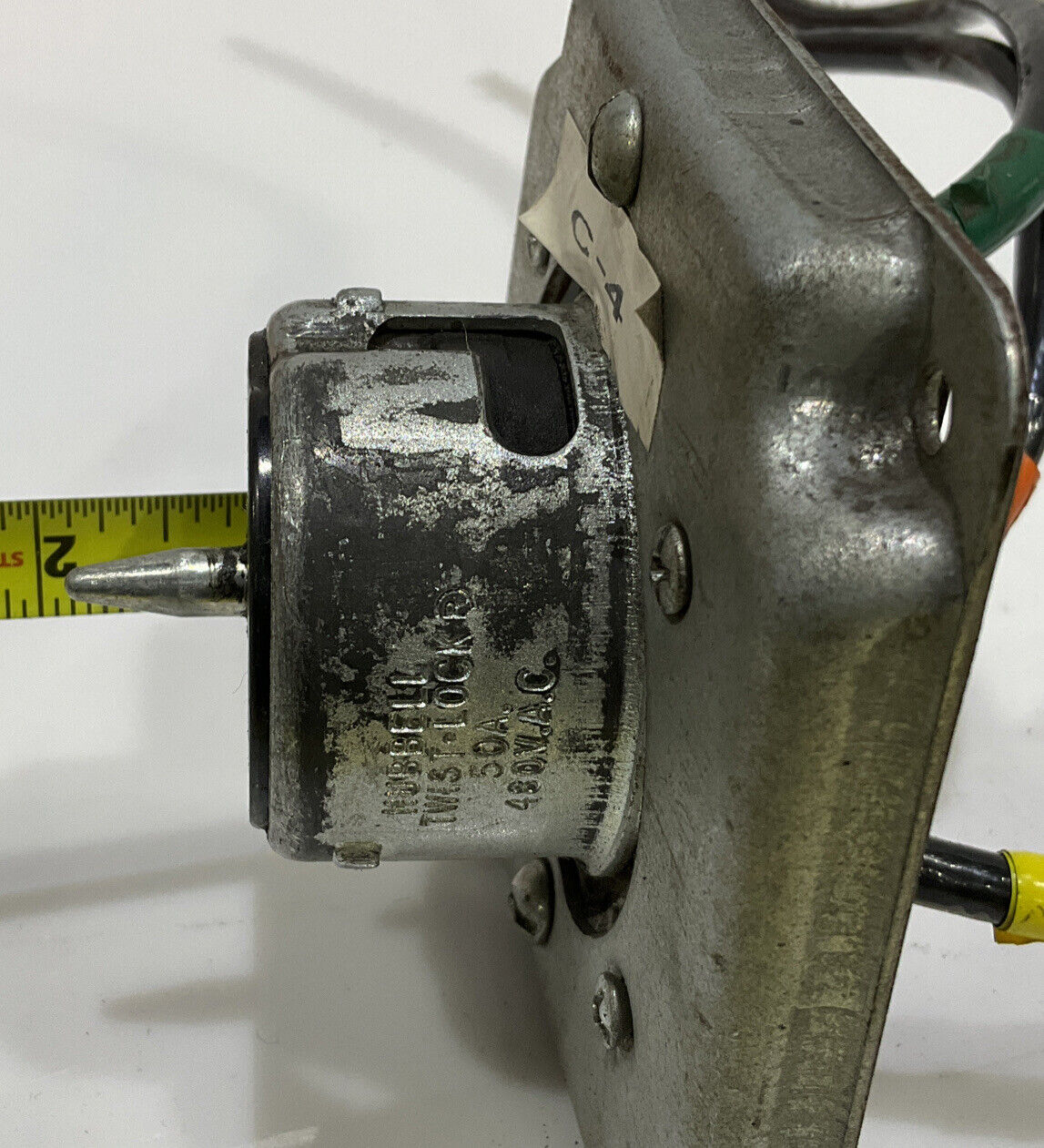 HUBBELL TWIST-LOCK 50A 480VAC