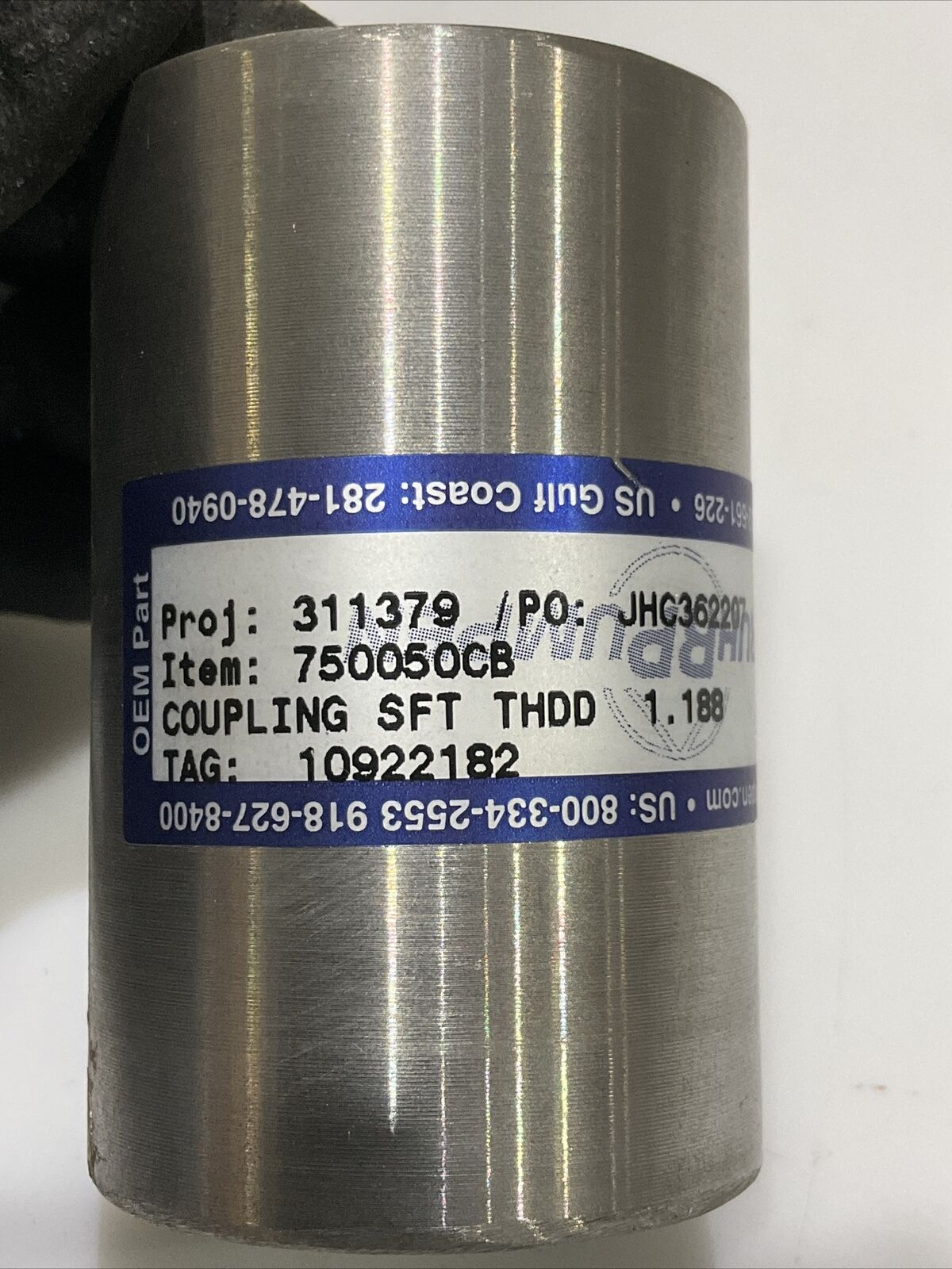 RUHRPUMPEN 750050CB COUPLING SHAFT THDD 1.88 678
