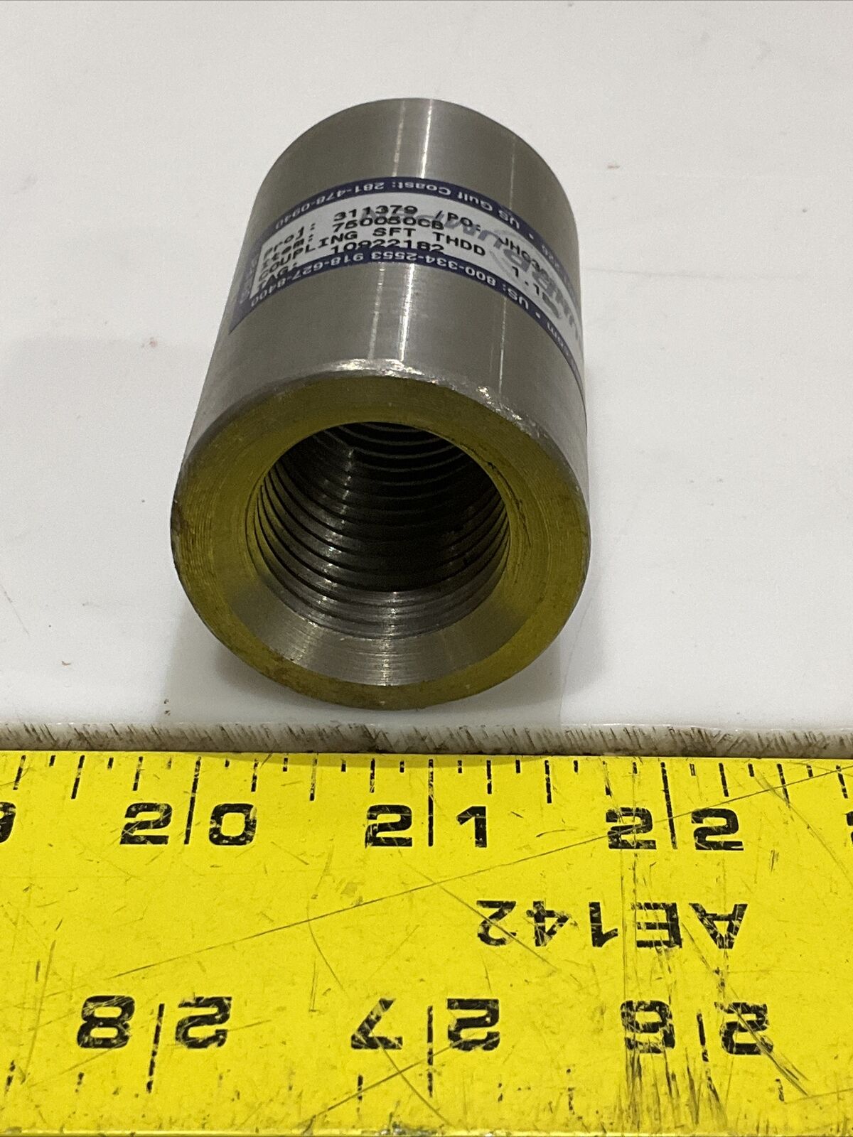 RUHRPUMPEN 750050CB COUPLING SHAFT THDD 1.88 678