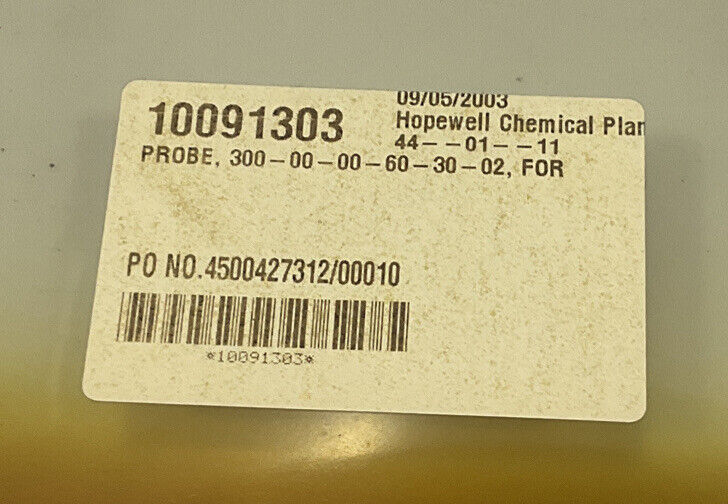 BENTLY NEVADA 30000-00-60-30-02 PROBE 555