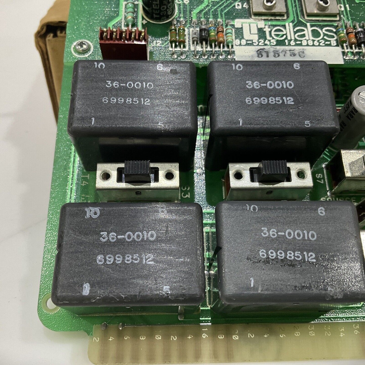 TELLABS 4001C LINE AMPLIFIER 83-4001C VR44TEA2AA TWD