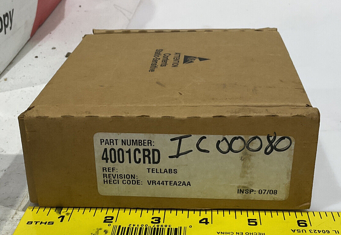 TELLABS 4001C LINE AMPLIFIER 83-4001C VR44TEA2AA TWD