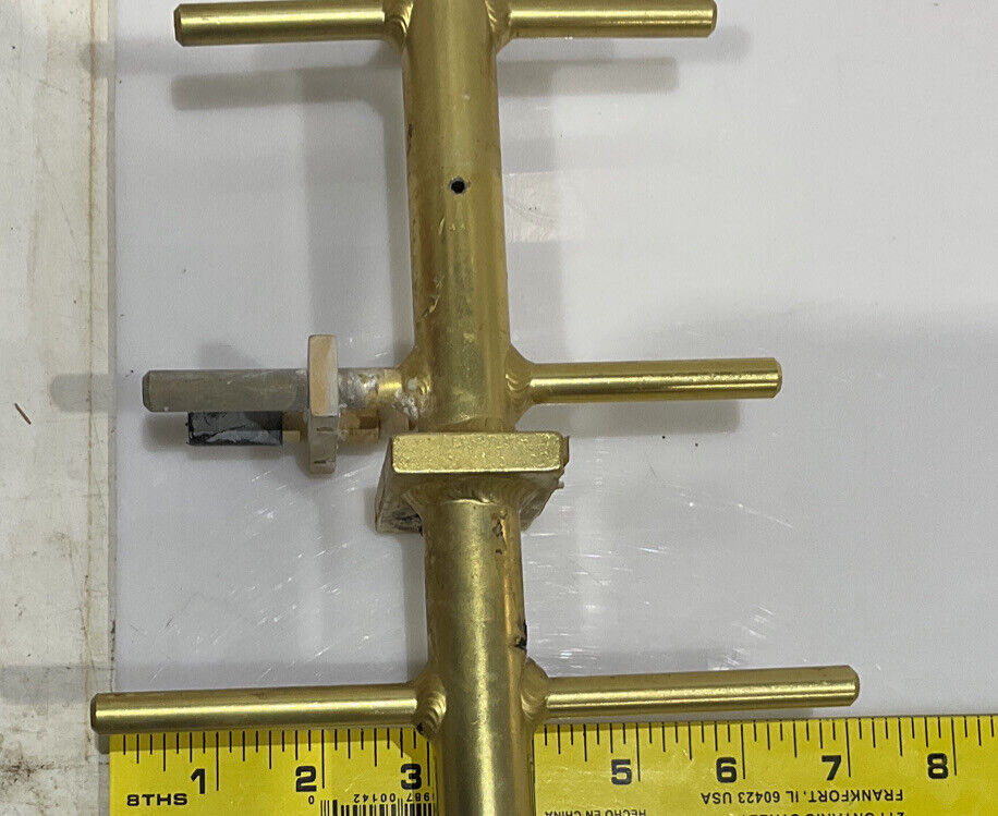 MAXRAD MYG 8063 3-ELEMENT BRASS YAGI ANTENNA WITH BRACKET TWD