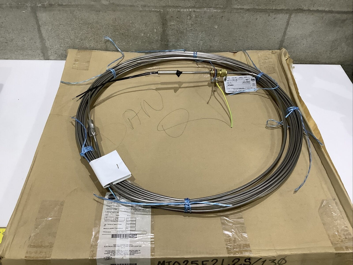 THERMON MIQ25E2L2S D/MIQ-25E2L-2S/130/1331 HEAT CABLE SET 130 FEET ECH