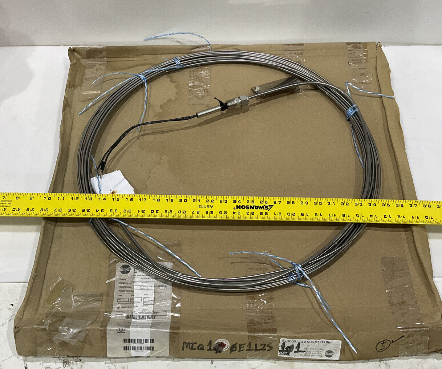 THERMON D/MIQ10E1L25/101/428/208/4/12/3 CABLE HEATING SET 101 FEET ECH