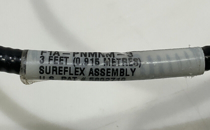 ANDREW 1910585 AAA10318/C SUREFLEX ASSEMBLY 3 FEET 03AAA10029569 LOT OF 3 TWD