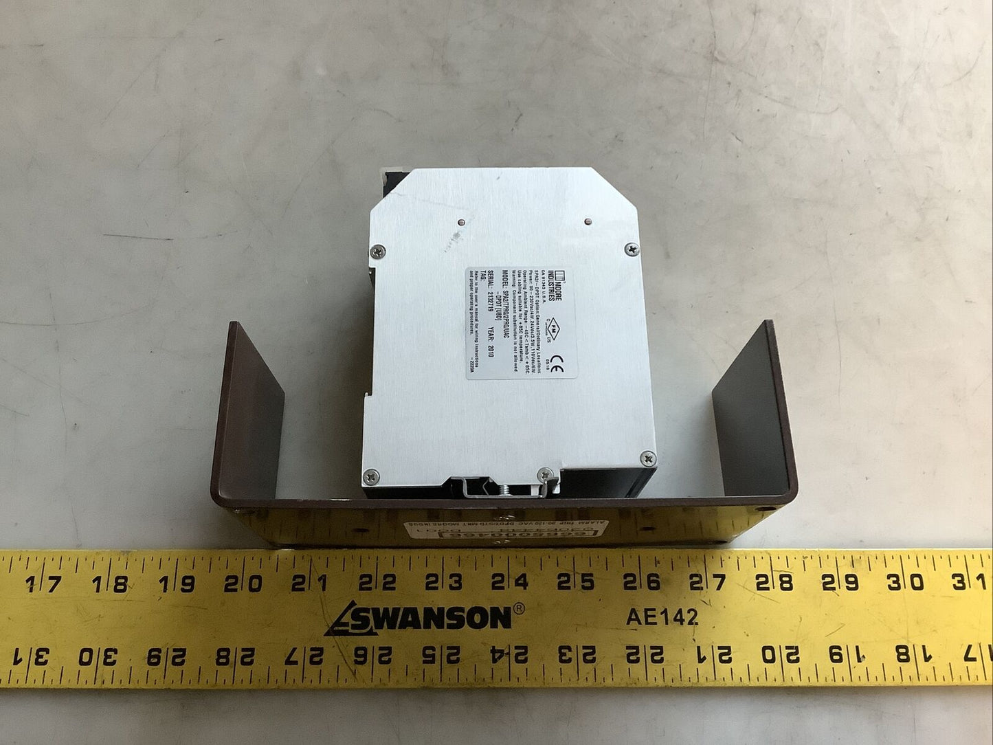 MOORE INDUSTRIES SPA2/TPRG/2PRG/UAC-DPDT PROGRAMMABLE ALARM SWITCH 90-230VAC 476