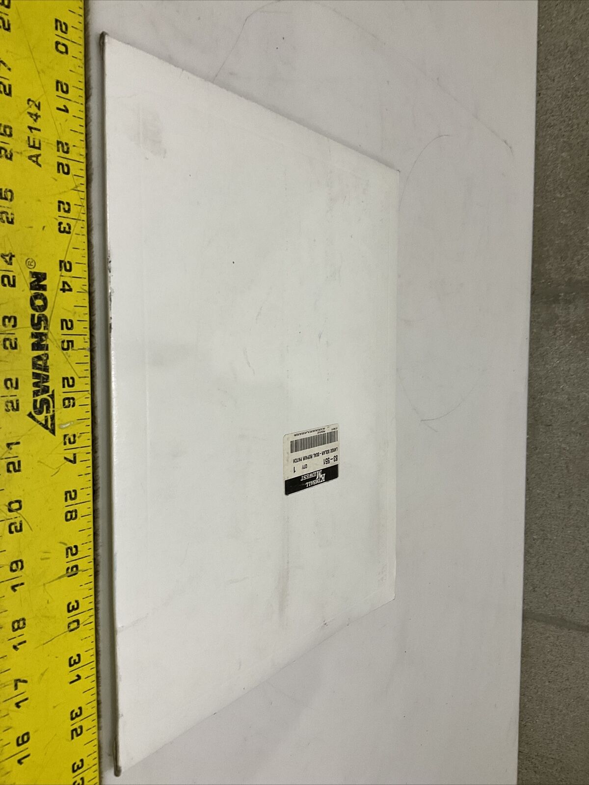 KIMBALL MIDWEST 83-551 SOLAR SEAL PERMANENT REPAIR PATCH 476