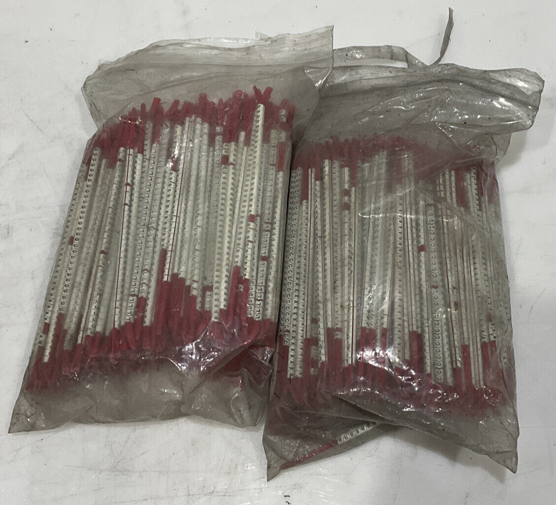 BRADY SCN-A-M SCN-N-Z CLIP-SLEEVE WIRE MARKERS LOT OF 550