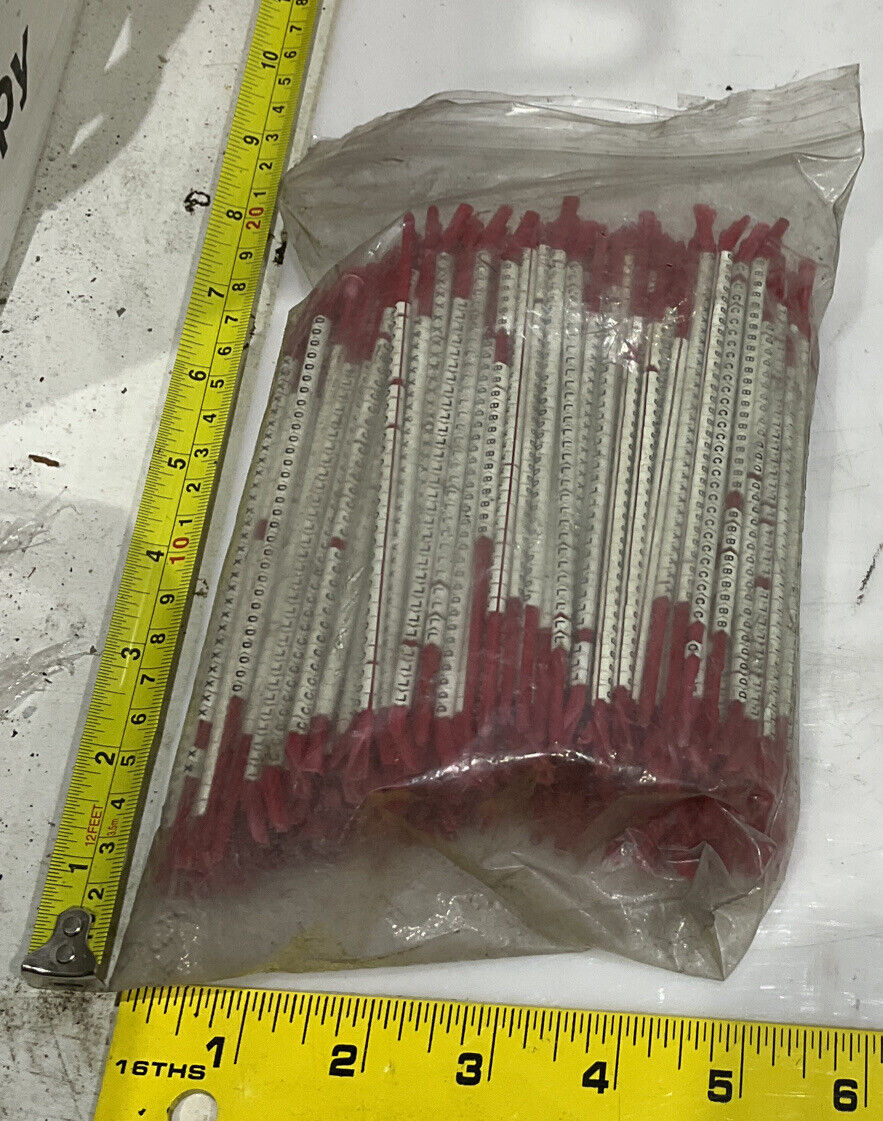 BRADY SCN-A-M SCN-N-Z CLIP-SLEEVE WIRE MARKERS LOT OF 550