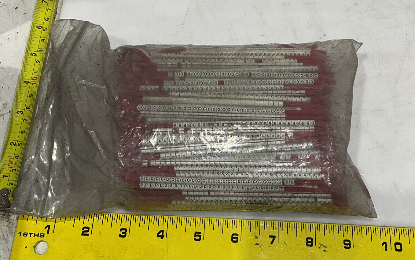 BRADY SCN-A-M SCN-N-Z CLIP-SLEEVE WIRE MARKERS LOT OF 550
