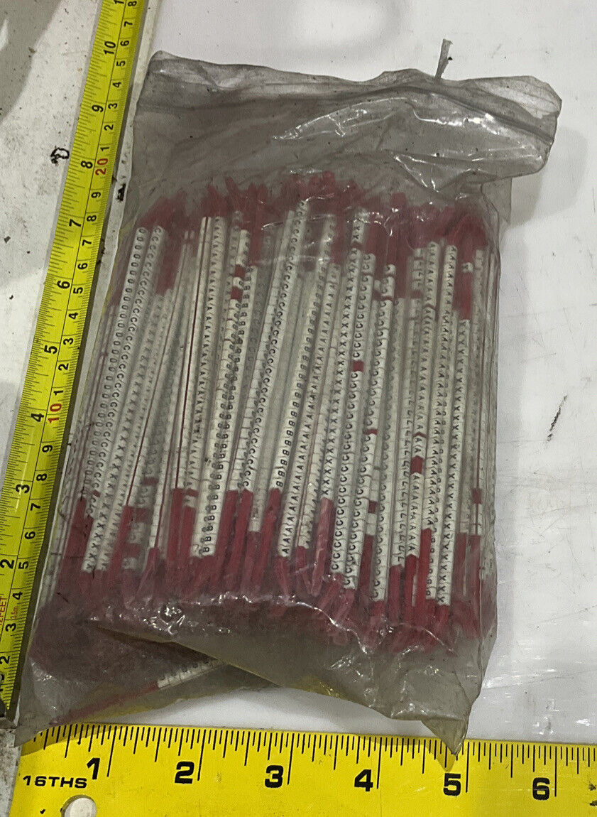 BRADY SCN-A-M SCN-N-Z CLIP-SLEEVE WIRE MARKERS LOT OF 550