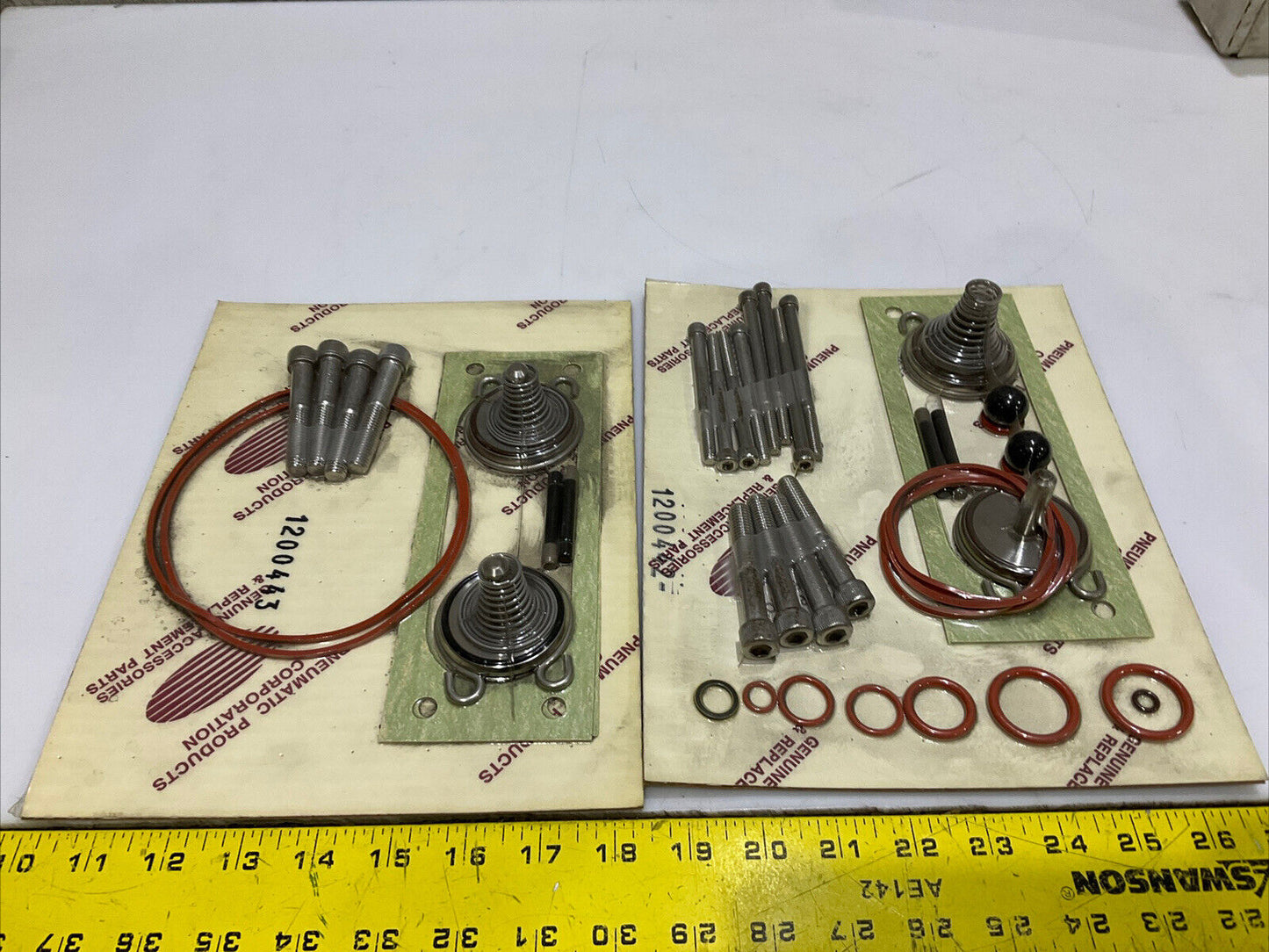 PNEUMATICS PRODUCTS 1200443 OUTLET AND PURGE CHECK VALVE PACKING KIT 476