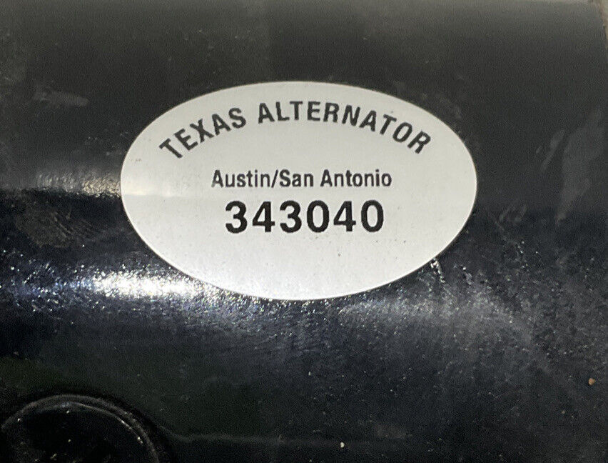 DUETZ TEXAS ALTERNATOR 343040 STARTER 12V