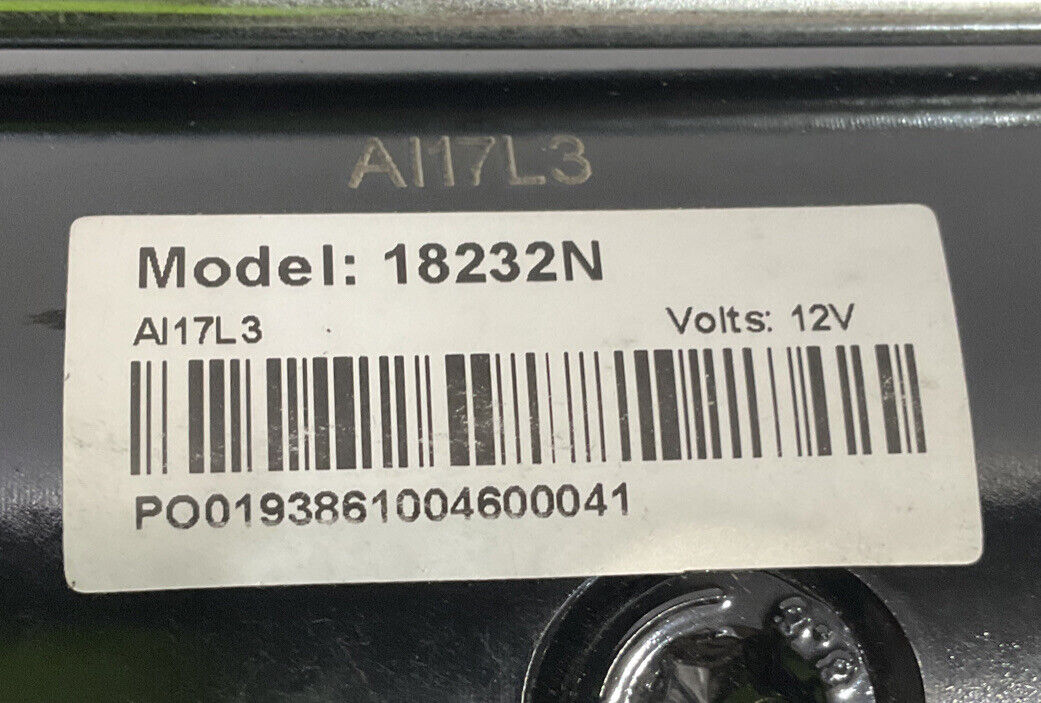 18232N BOSCH DUETZ STARTER AI17L3 12V 120-6045N