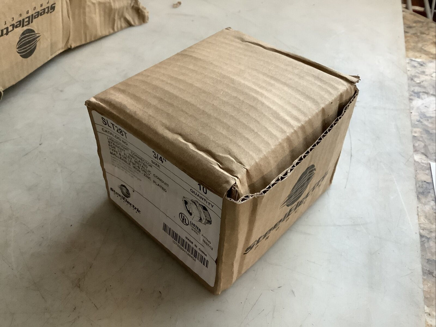 STEEL ELECTRIC SLT28T LIQUIDTIGHT CONNECTOR INSULATED 3/4IN - QTY 98 ECH