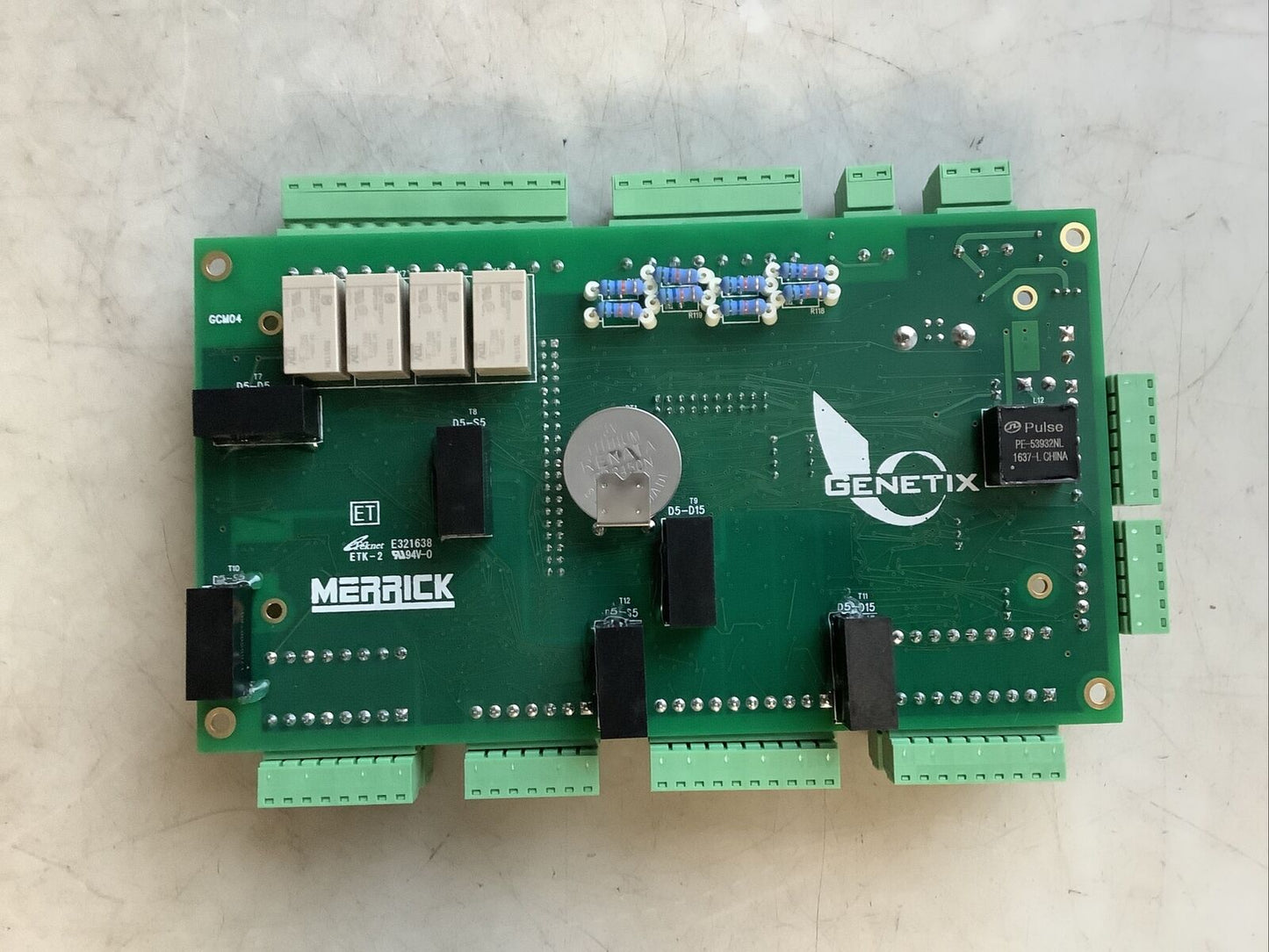 MERRICK M22633-1 PROCESS CONTROLLER BASIC WEIGHT SCALE MODULE 476