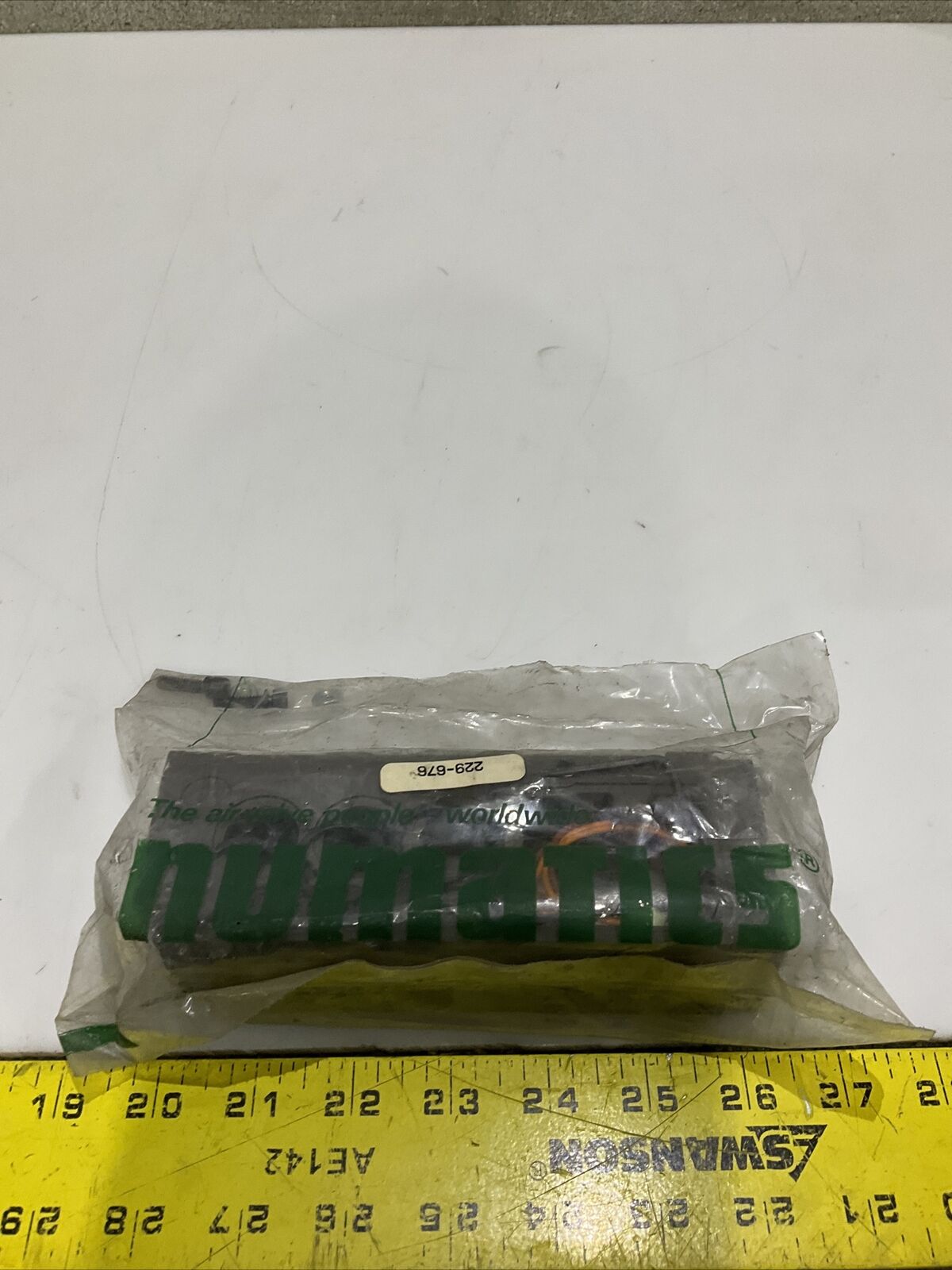 NUMATICS 229-676 MANIFOLD BLOCK BASE VALVE 476