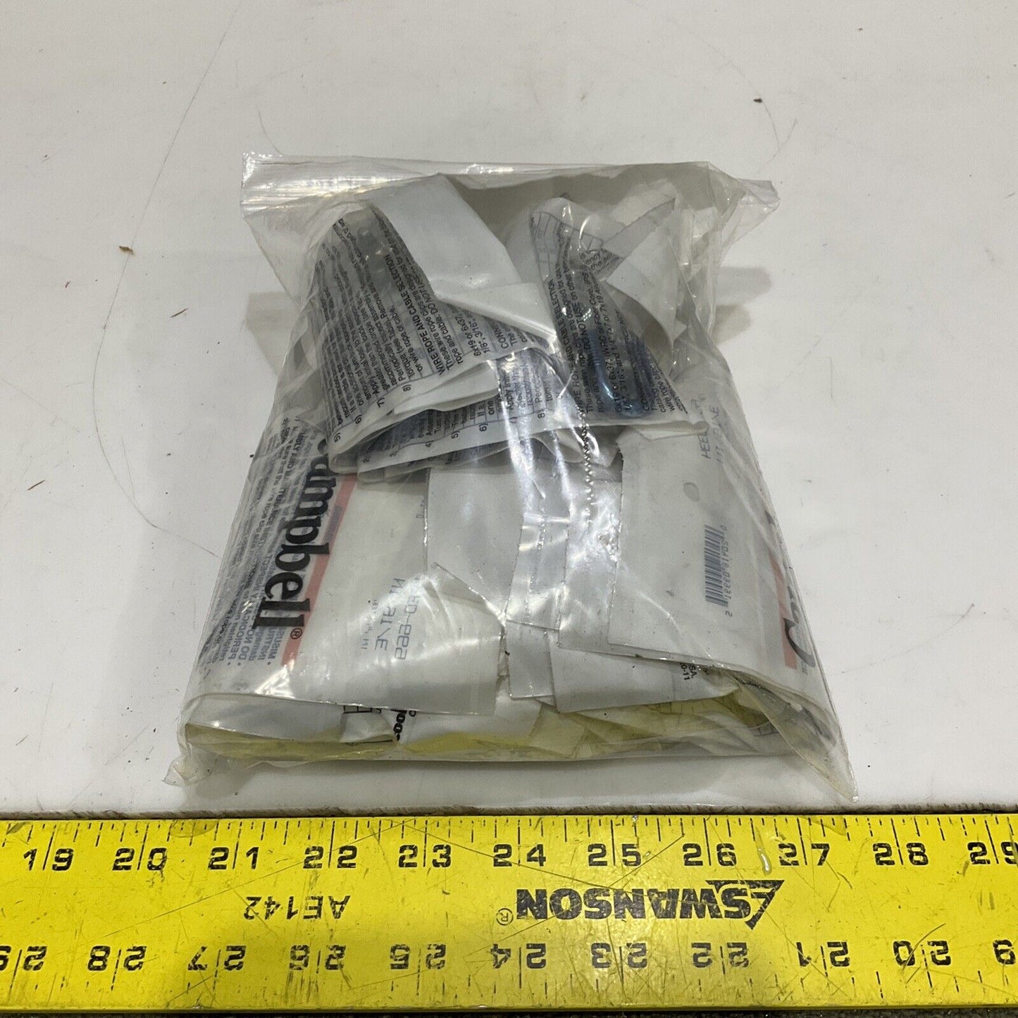 CAMPBELL 699-0334 WIRE ROPE CLIP 3/16 IN LOT OF 31