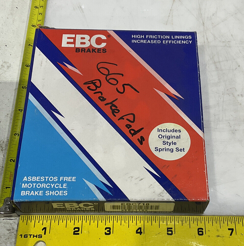 EBC BRAKES EBC718 MOTORCYCLE BRAKE SHOES 476